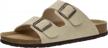cork footbed sandal for men by cushionaire with +comfort in lane design logo
