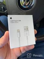img 1 attached to Apple USB cable (M)- Lightning (M), 0.5m, white review by Agata Kozio ᠌