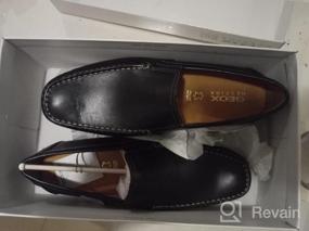 img 5 attached to Classic Geox Monet Plain Loafer Leather Men's Shoes: Timeless Style and Superior Comfort