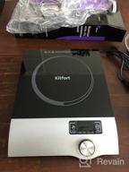 img 2 attached to Induction cooker Kitfort KT-108, silver review by Czesawa Ostrow ᠌