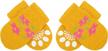 prevent dog licking with cutebone yellow flower socks for small/medium/large dogs - 4gwz05s logo