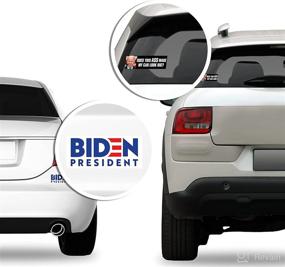 img 3 attached to 🔵 RWB Bumper Sticker - Amplify Your Voice, Values, and Beliefs (Non-Joe Biden, Pro-Trump)