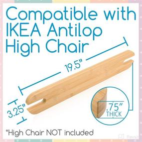 img 2 attached to Impresa Bamboo Foot Chair Accessories