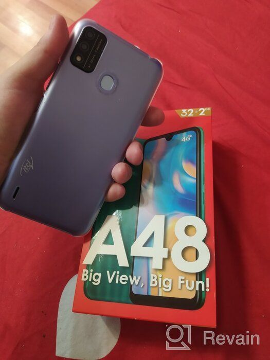 img 1 attached to Smartphone Itel A48 2/32GB, black review by Anastazja Swiatyna ᠌