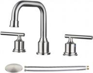 upgrade your bathroom with wowow 8-inch widespread high arc faucet логотип