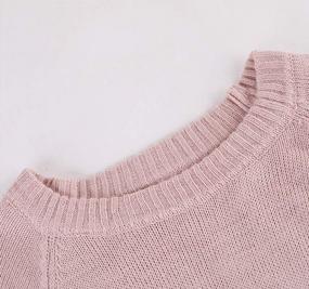 img 1 attached to Heartfelt Knit: Nulibenna Women'S Cable Pullover Sweaters With Long Sleeves