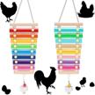 pieces chicken xylophone musical grinding logo
