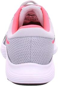 img 3 attached to 👟 Girls' Nike Revolution Running Shoes in Pink Cool Grey White - Athletic Footwear