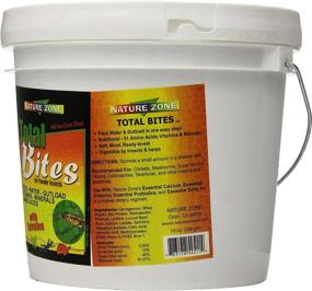 img 3 attached to 🦗 SNZ54513 Cricket Total Bites Soft Moist Food, 1-Gallon by Nature Zone