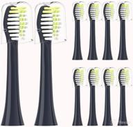 toothbrush replacement compatible sonicare midnight logo