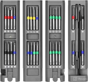 img 3 attached to 🔧 WINTUUL Precision Screwdriver Set 30 In 1: Ultimate Toolkit for iPhone, Tablet, Xbox, PS4, Watch, Eyeglass Repair – Small & Mini Screwdriver Set