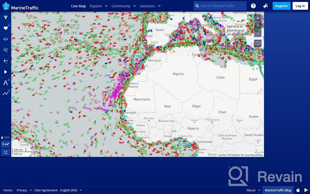 img 1 attached to MarineTraffic review by Ben Boulanger