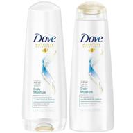 🧴 dove moisture shampoo conditioner package: deeply nourishing hair care combo logo