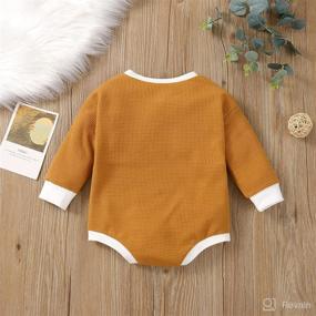 img 2 attached to Capbier Crewneck Sweatshirts Oversized Bodyusuit Apparel & Accessories Baby Boys for Clothing