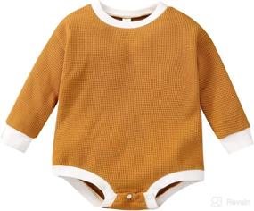 img 4 attached to Capbier Crewneck Sweatshirts Oversized Bodyusuit Apparel & Accessories Baby Boys for Clothing