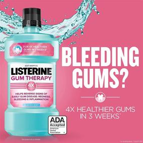 img 3 attached to 🦷 LISTERINE Antiseptic Mouthwash for Gingivitis and Plaque Control - Advanced Oral Care