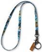 stylish floral mngarista neck lanyard for women, perfect for keys, id badges and wallets, durable and vibrant design with keyring and clasp, ideal for school or hawaii vacation logo