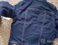 img 1 attached to 👕 Boys' Knit Denim Jacket by Spotted Zebra review by Michael Copeland