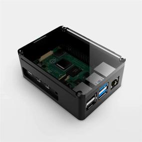 img 2 attached to Anidees AI-PI4-SG Aluminum Raspberry Pi 4 Model B Case - Silver