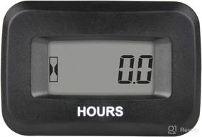 img 4 attached to 💧 Waterproof Jayron Hour Meter Gauge for Small Engines - DC 5V to 60V Voltage, Maintenance Timer and Data Accumulator, Ideal for Generator, Lawn Mower, Dirt Bike, Riding Mower, Boat, and Outboard Motor.