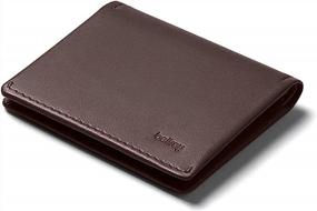 img 4 attached to 👜 Bellroy Leather Sleeve Wallet: Stylish Black Men's Accessory for Effortless Organization