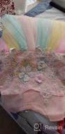 img 1 attached to Rainbow Embroidery Princess Birthday Girls' Clothing by Meiqiduo review by Juana Sadler