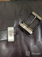 img 1 attached to Black Brown Reversible Swivel Buckle by Dockers review by Sabryna Wickings