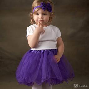 img 2 attached to My Lello Ruffled Scallope 5 Layer Apparel & Accessories Baby Girls better for Clothing