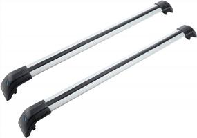 img 2 attached to Enhance Your VW Tiguan'S Storage Capacity With MotorFansClub Lockable Aluminum Roof Rack Cross Bars