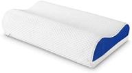 find relief from neck pain with langria's orthopedic memory foam pillow - ideal for all sleeping positions! 标志