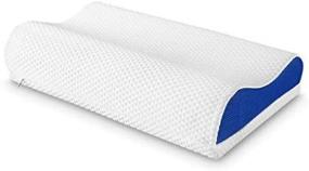 img 4 attached to Find Relief From Neck Pain With LANGRIA'S Orthopedic Memory Foam Pillow - Ideal For All Sleeping Positions!