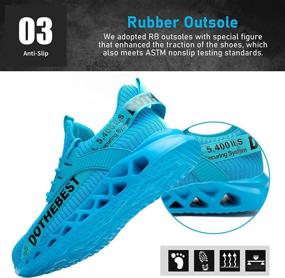 img 1 attached to Lightweight Indestructible Comfortable Industrial Coustruction Men's Shoes ... Work & Safety