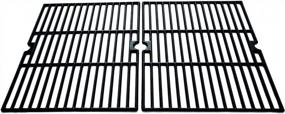 img 4 attached to Direct Store Parts DC120 Polished Porcelain Coated Cast Iron Cooking Grid Replacement For Ducane, Uniflame Gas Grill