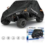 🌧️ waterproof heavy duty neverland utv cover for polaris ranger rzr yamaha rhino can-am commander defender honda pioneer kawasaki mule sxs teryx - outdoor storage, 2-3 passenger логотип