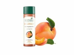 img 2 attached to Biotique Bio Apricot Body Wash - Освежающая формула, 190 мл/6,42 жидких унций. Для бодрящего очищения