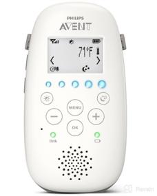 img 1 attached to 📻 Philips Avent SCD730/86 Dect Audio Baby Monitor with Starry Night Projector