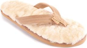 img 3 attached to 👞 Bonsai Youth Unisex Sheepskin Sandal Boys' Shoes: Summer Style meets Comfort