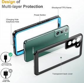 img 1 attached to Temdan Galaxy S22 Waterproof Case With Built-In Screen Protector - Heavy Duty Full Body Protection For Samsung S22 5G 6.1'' - Shockproof, Dustproof, And Ultra-Durable