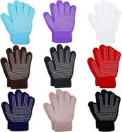 🧤 motarto winter stretchy anti-slip gloves - cold weather girls' accessories логотип