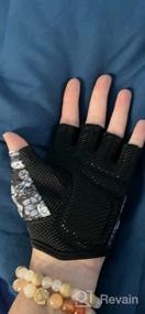 img 7 attached to Protect Your Palms During Intense Workouts: ZEROFIRE Weight Lifting Gloves For Men And Women