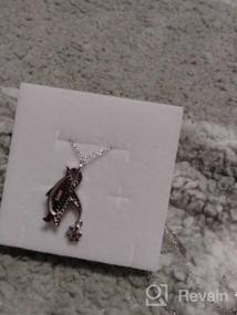 img 6 attached to YAFEINI Sterling Silver Heart Penguin Necklace - Cute Penguin Pendant for Penguin Lovers - Perfect Penguin Gifts for Women and Girls