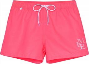 img 3 attached to Stay Comfy And Stylish On The Beach With Vxsvxm Men'S Quick-Dry Swim Trunks With Pockets And Mesh Lining