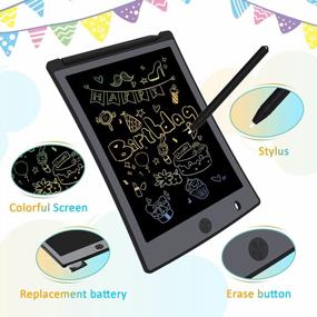 img 1 attached to Fun & Educational LCD Drawing Tablet For Kids - Perfect For Art & Learning At Home & School