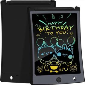 img 4 attached to Fun & Educational LCD Drawing Tablet For Kids - Perfect For Art & Learning At Home & School