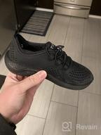 картинка 1 прикреплена к отзыву 👟 Легкая обувь LiteRide Pacer Sneaker черного цвета - кроссовки Crocs для мальчиков. от Darrell Sharp