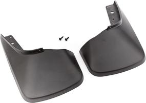 img 2 attached to 🚗 Enhance Vehicle Protection with GM Accessories 23104176 Front Molded Splash Guards in Ebony Twilight Metallic