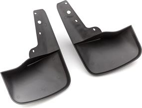 img 1 attached to 🚗 Enhance Vehicle Protection with GM Accessories 23104176 Front Molded Splash Guards in Ebony Twilight Metallic