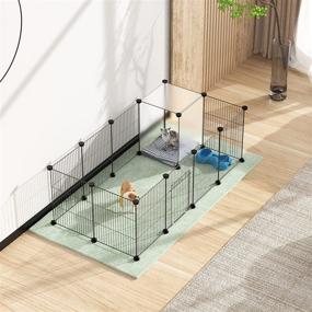 img 3 attached to HOMIDEC Playpen Animals Outdoor Portable