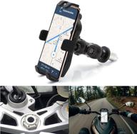 📱 securely mount and hold your phone on motorcycle fork stem holes (13mm-20mm) логотип