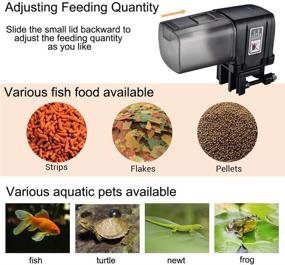 img 1 attached to 🐠 Aquabasik Automatic Fish Feeder: Hassle-free Feeding for Your Aquarium Fish